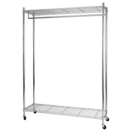 Mobiel kledingrek - 26 kapstokken - ALBA 