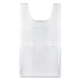 Brochurehouder met platte achterkant - 1/3 A4 - EXACOMPTA 