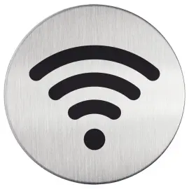 Rond signalisatiebord "Wifi signaal" 