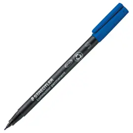 Permanente viltstift voor doorzichtprojectie Lumocolor - 0,4mm - Blauw - STAEDTLER 