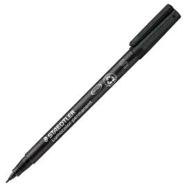 Permanente viltstift voor overheadprojectie Lumocolor - 0,4mm - zwart - STAEDTLER 
