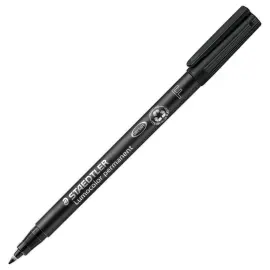 Universele permanent marker Lumocolor - 0,6 mm - Zwart - STAEDTLER 