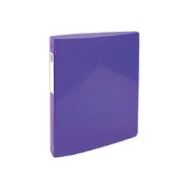Transparante polypropyleen 4-ring binder EXACOMPTA Rug 4 cm 