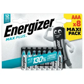 8  Max Plus LR3 (AAA) Alkaline batterijen - ENERGIZER 