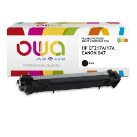 Zwarte toner ARMOR equiv. aan HP 17A 