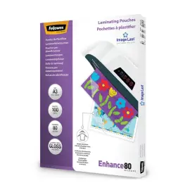 100  Warme lamineerhoezen A3 - 2 x 80 micron - FELLOWES 