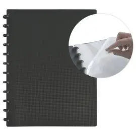 VARIOZIP modulaire documentbeschermer - 30 vakken - zwart - OXFORD 