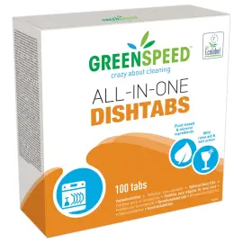 100  Vaatwastabletten alles-in-1 - GREENSPEED 