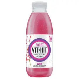 12  Vit Hit Boost Rode vruchten - 50 cl 
