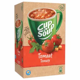 21  Tomatenzakjes + croutons Cup a soup 