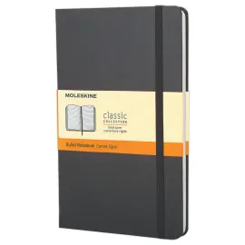Moleskine notitieboek met harde kaft, gelinieerd 