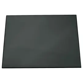 Bureauonderlegger met zachte flap - anti-reflecterend - zwart PVC 