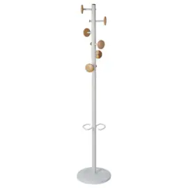 Kapstok 6 haken hout MUZIEK 