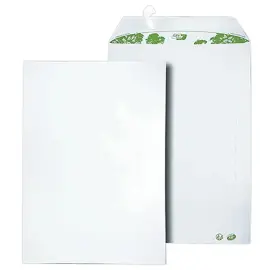 250  Witte enveloppen - 229x324 mm - zonder venster  - 90g - GPV 