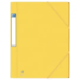 Map met 3 flappen en hoge capaciteit Eurofolio Prestige  - Geel - OXFORD 