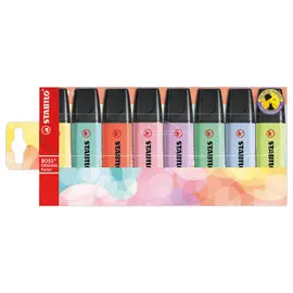 8  Markeerstiften Stabilo Boss Original Pastel - Geassorteerde kleuren - STABILO 