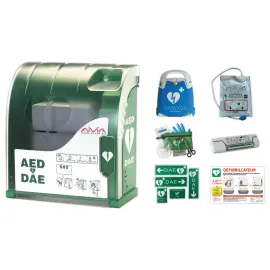 Pakket defibrillator Fred PA-1buiten 