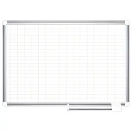 Magnetische planner Kanban - 120 x 90 cm - Ruitjes 5 x 2,5 cm - BI OFFICE 