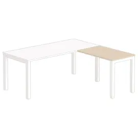 Retour BRUSSEL 98 x 60 acacia - witte poten 
