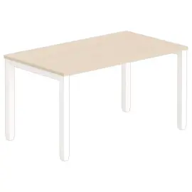 Bureau BRUXELLES 140 x 80 acacia - witte poten 