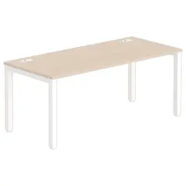 Bureau BRUXELLES 180 x 80 acacia - witte poten 
