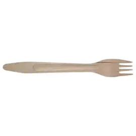 100  Vork - hout - 16,5 cm 