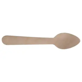 100  Pak van 100 lepels - grenen - 11 cm 