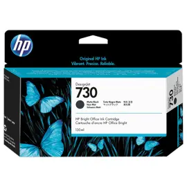 HP 730 matte zwarte inktcartridge P2V65A 