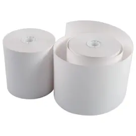 10  papierrollen voor kassa's en betaalautomaten 80x80mm 72 meter 