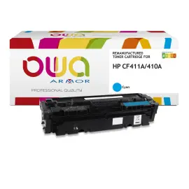 Cartridge ARMOR equiv. HP 410A cyaan HC CF411 