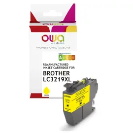 Inktjetcartridge ARMOR equiv.Brother LC3219XL geel 