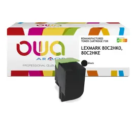 Cartridge ARMOR equiv. aan  LEXMARK 80C2HK0 zwart 