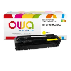 Cartridge ARMOR equiv. HP CF402A geel 