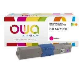 Cartridge ARMOR equiv. OKI 44973534 magenta 