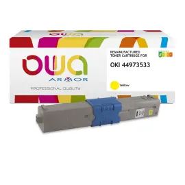 Cartridge ARMOR equiv. OKI 44973533 geel 