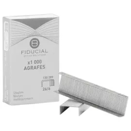 1000  26/6 nietjes voor bureaunietmachines 