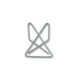 100  Reuze paperclips in staal - 47 x 53 mm 