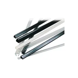 25  Klemruggen 3 mm - Kristal 
