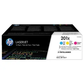 3  HP 201X CF253XM toner multipack 3 kleuren 