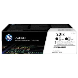 2  Cartridge HP CF400XD zwart 