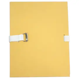 Map met band en voetflap - breedte max 13 cm - beige - ACCESS 