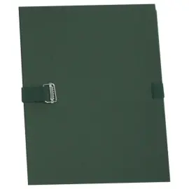 Map met band en voetflap - breedte max 13 cm - donkergroen - ACCESS 