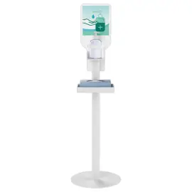 Presentatiedisplay voor gelflacon / handschoenen of doekjes 