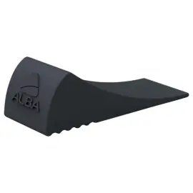Zwarte deurstopper 