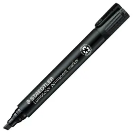 Permanente viltstift LUMOCOLOR zwart 