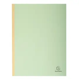 25  Mappen met stoffen rug Forever 320g - 24 x 32 cm - Groen - EXACOMPTA 