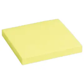 Blok herpositioneerbare memoblaadjes zigzag, Z-gevouwen - 7,6 x 7,6 cm - FIDUCIAL OFFICE SOLUTIONS 