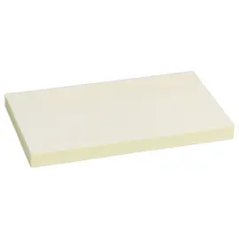 Blokken herpositioneerbare memoblaadjes - 7,6 x 12,7 cm - Geel - FIDUCIAL 