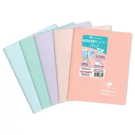 Spiraalschrift KOVERBOOK Blush - A5 160 pagina's - 90g - CLAIREFONTAINE 
