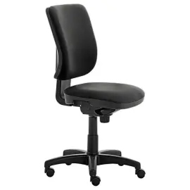 Zwarte Eros synchrone zetel gemonteerd 